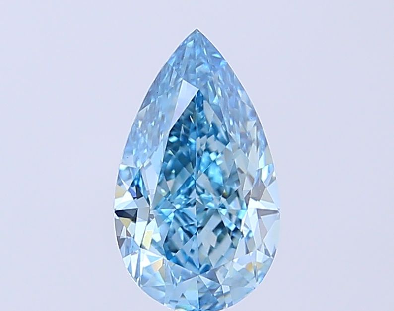 1.82 CT Fancy Vivid Blue PEAR
