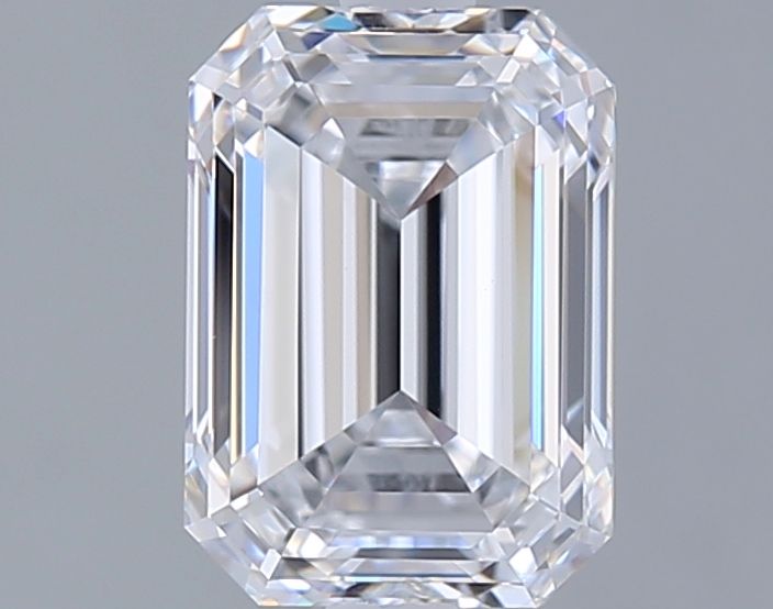 Diamant Émeraude 2.06 ct - Couleur D - Pureté VVS2