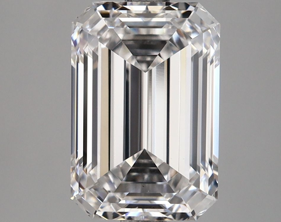 3.19 ct. emerald Lab Grown Diamond front image