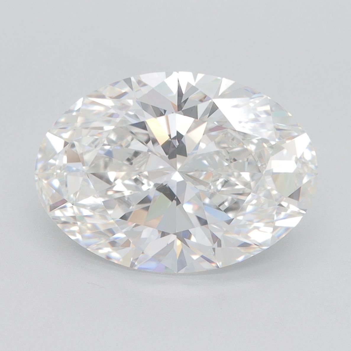 4.07 ct. oval Lab Grown Diamond front image