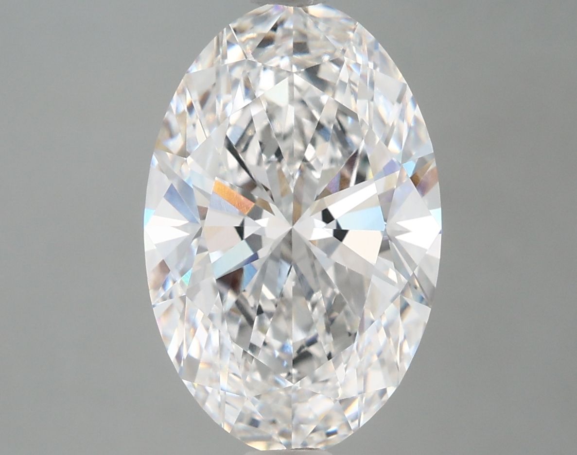 4.58 ct. oval Lab Grown Diamond front image