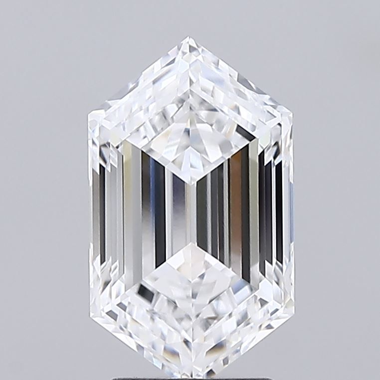 2.58 ct lab-grown Hexagonal Diamond