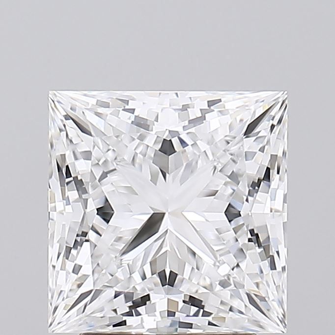 3.03 ct. princess Lab Grown Diamond front image