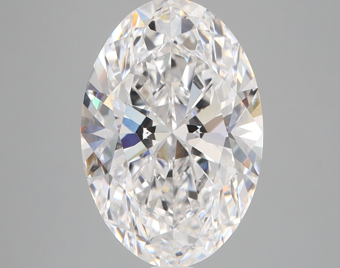 3.57 ct. oval Lab Grown Diamond front image