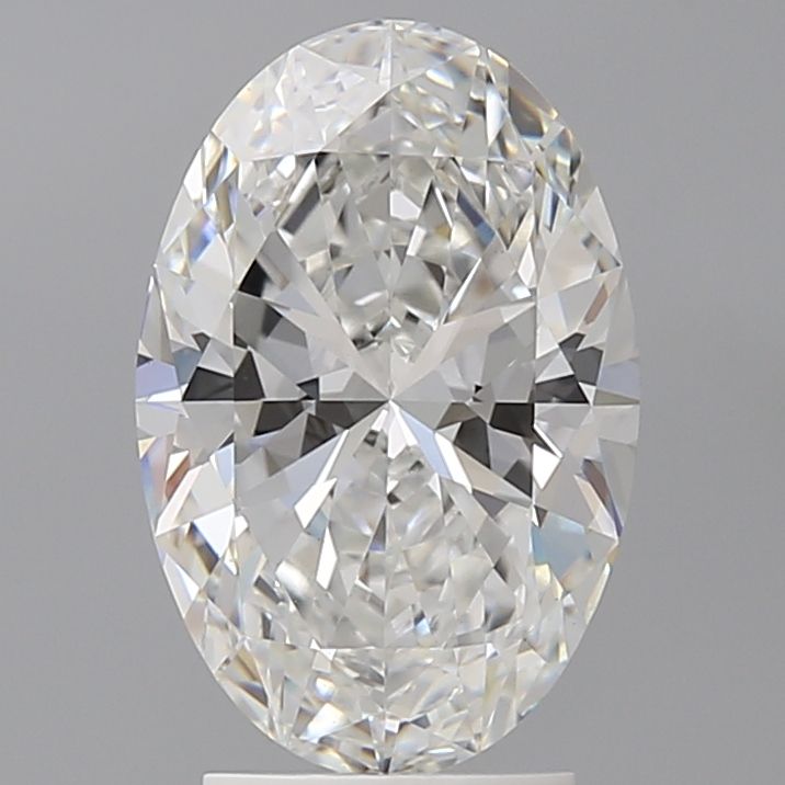 3.08 ct. oval Lab Grown Diamond front image
