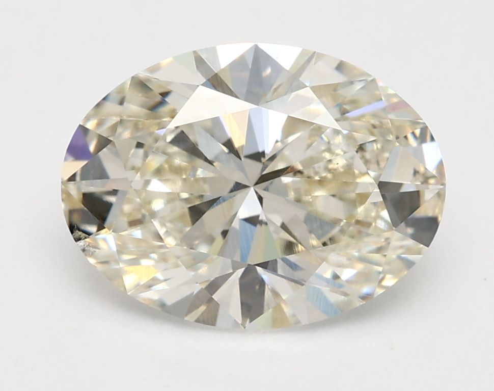 2.01 ct. oval Lab Grown Diamond front image