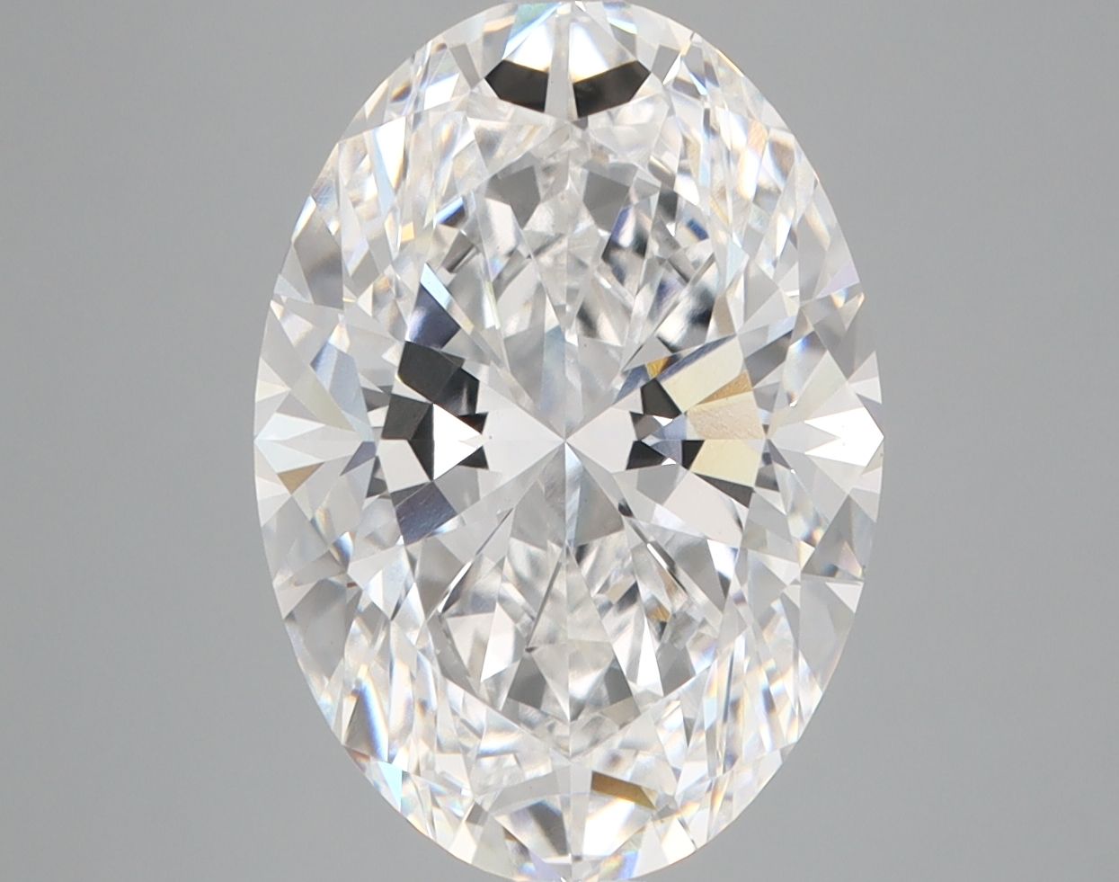 5.10 ct. oval Lab Grown Diamond front image