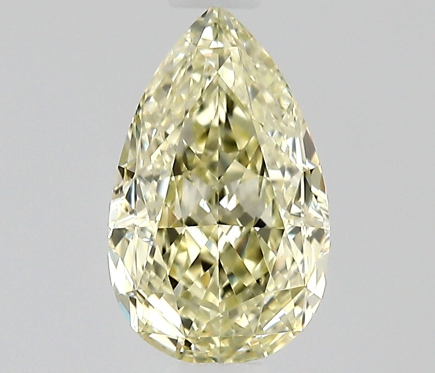 Diament 0.6 ct Fancy Light Yellow/VVS2
