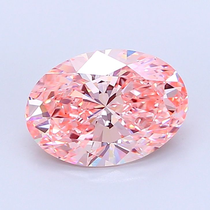 5.49 ct. oval Lab Grown Diamond front image