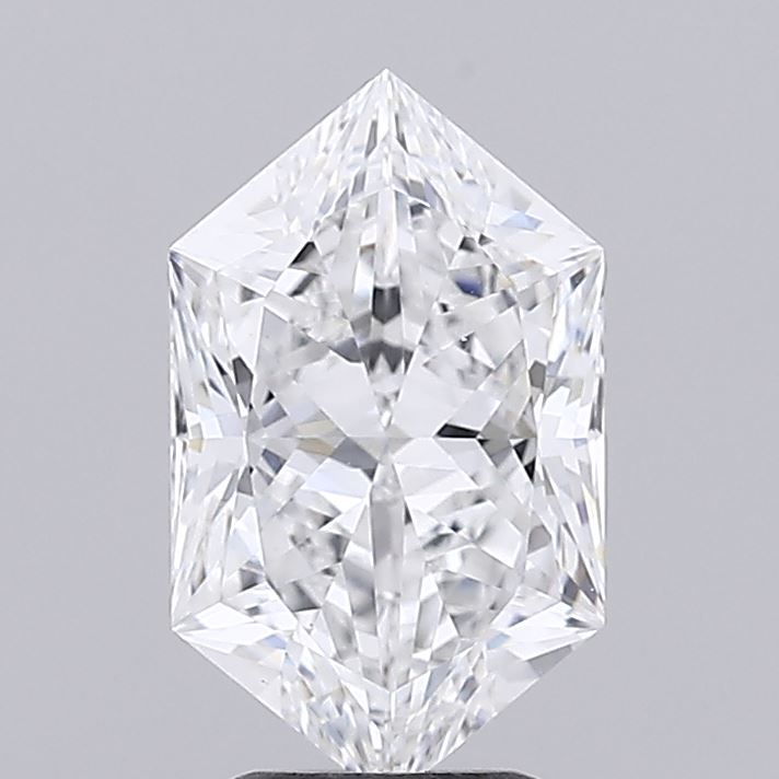 2.52 ct lab-grown Hexagonal Diamond