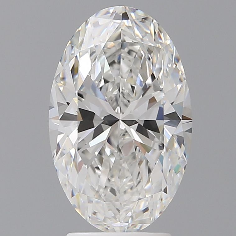 3.58 ct. oval Lab Grown Diamond front image