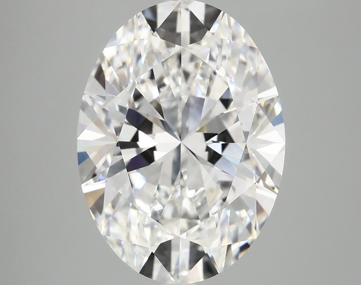 5.10 ct. oval Lab Grown Diamond front image