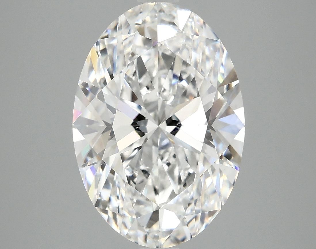 3.88 ct. oval Lab Grown Diamond front image