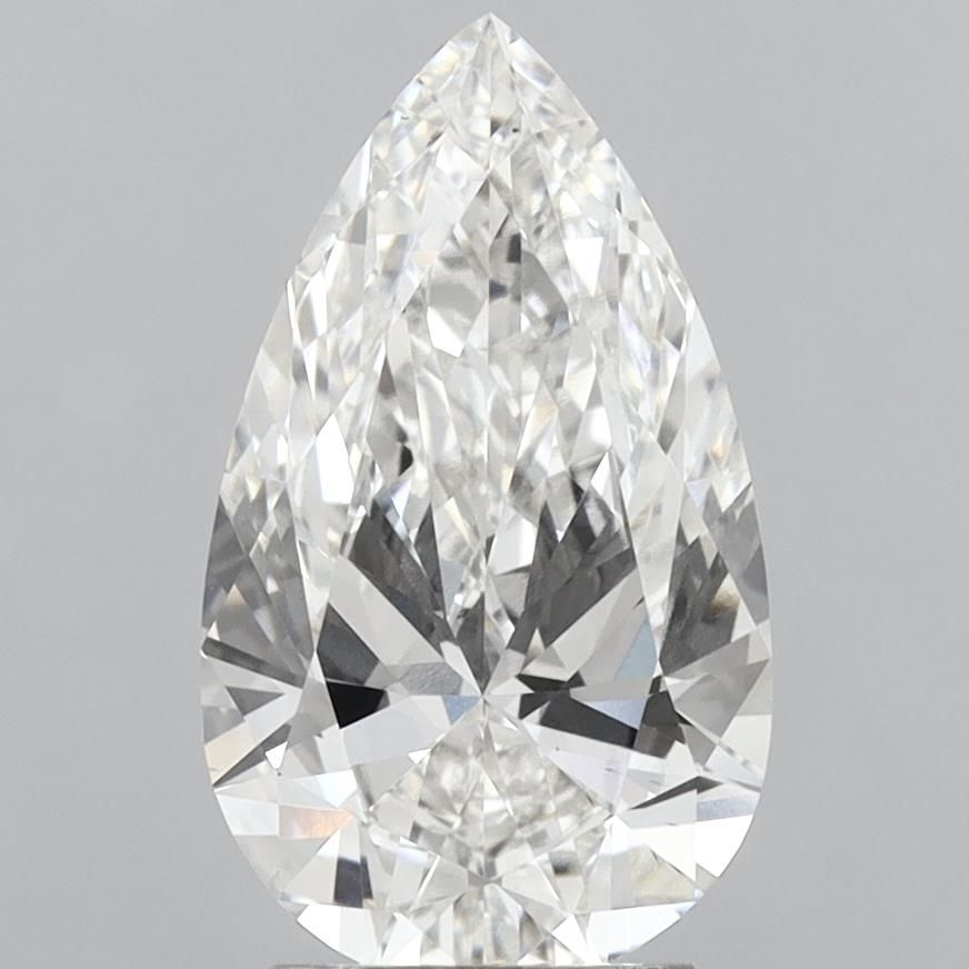 3.02 ct. pear Lab Grown Diamond front image