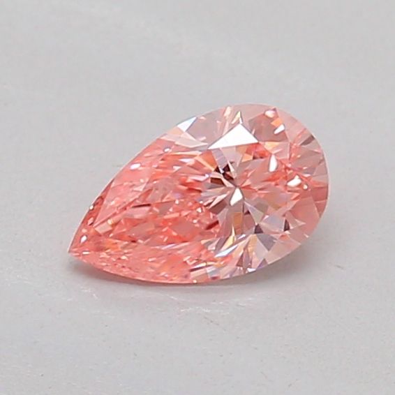 0.2 CT Fancy Vivid Pink PEAR