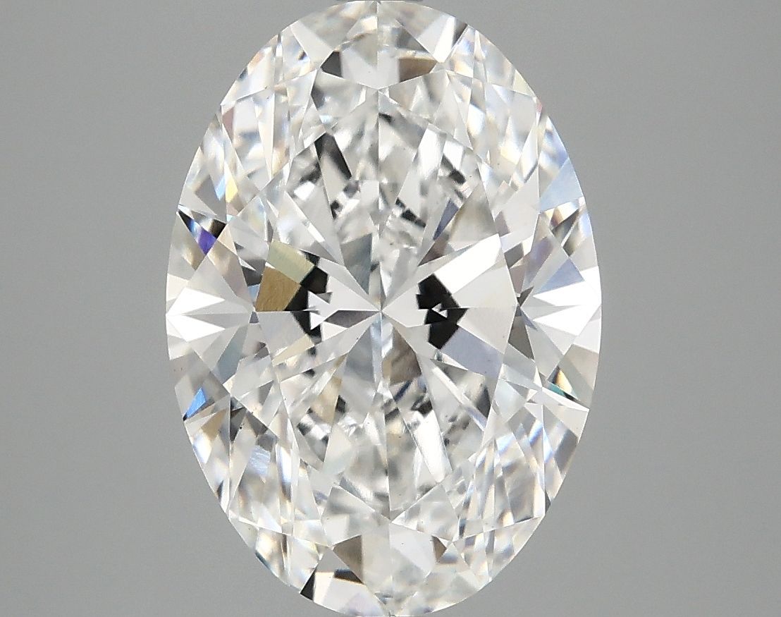 4.10 ct. oval Lab Grown Diamond front image