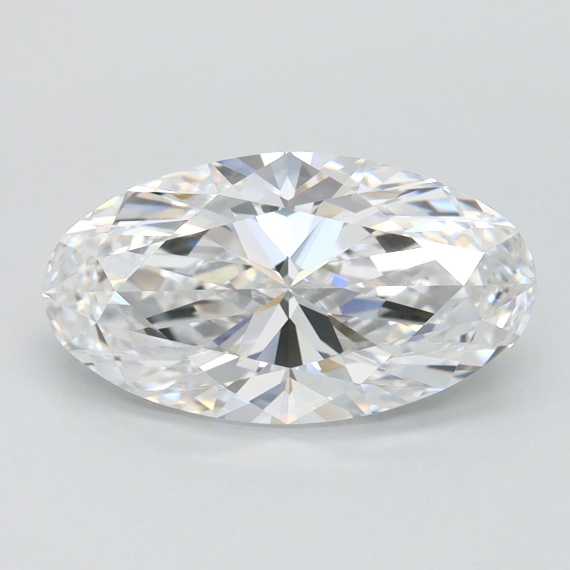 2.06 ct. oval Lab Grown Diamond front image