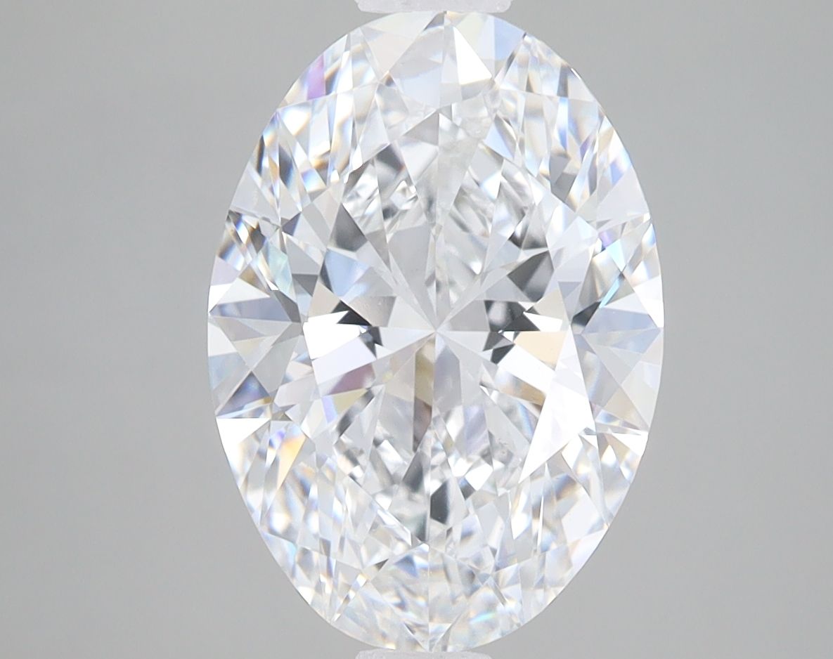 3.98 ct. oval Lab Grown Diamond front image