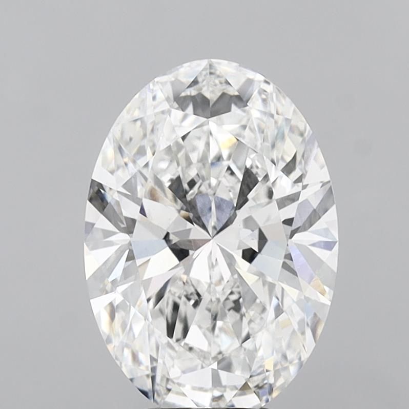 6.00 ct. oval Lab Grown Diamond front image