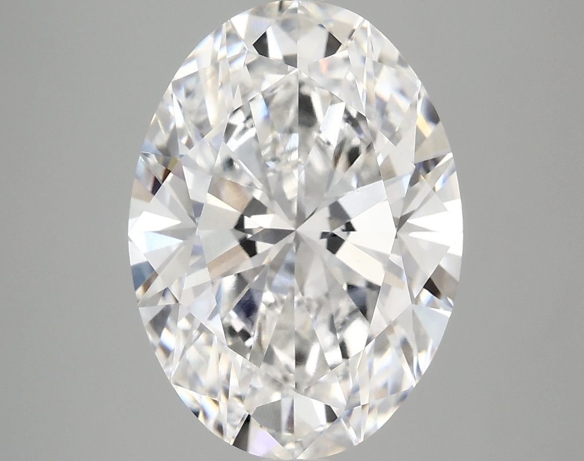 4.91 ct. oval Lab Grown Diamond front image
