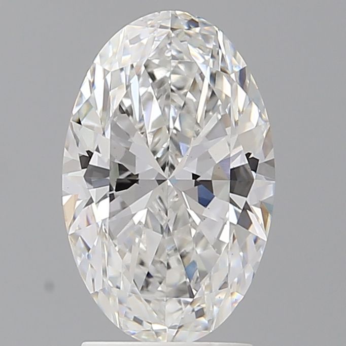 2.56 ct. oval Lab Grown Diamond front image