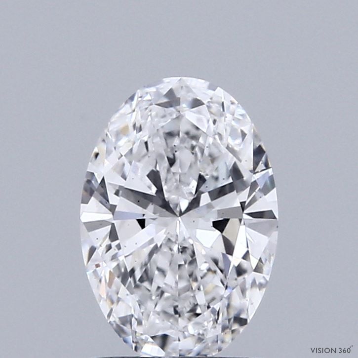 1.25 ct. oval Lab Grown Diamond front image