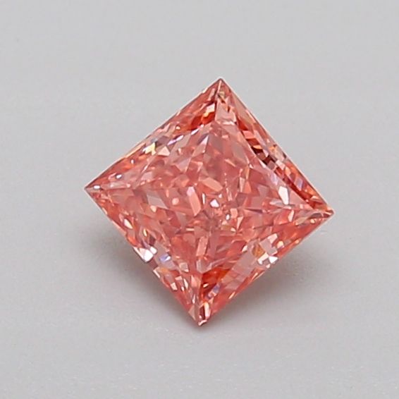 0.44 CT Fancy Vivid Brownish Pink PRINCESS