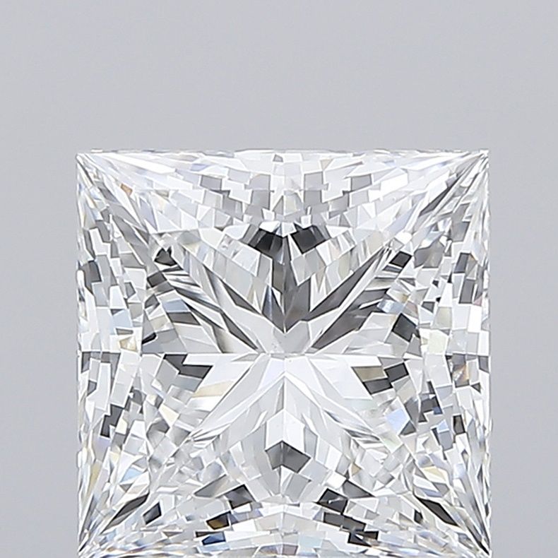 7.07 ct. princess Lab Grown Diamond front image