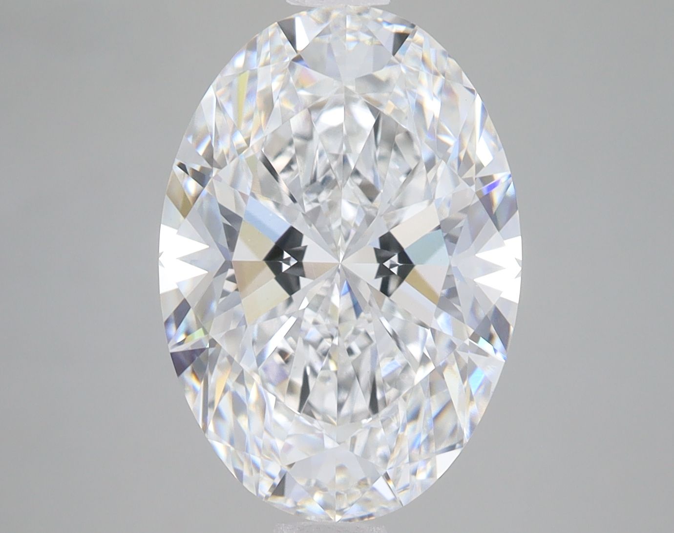 6.03 ct. oval Lab Grown Diamond front image