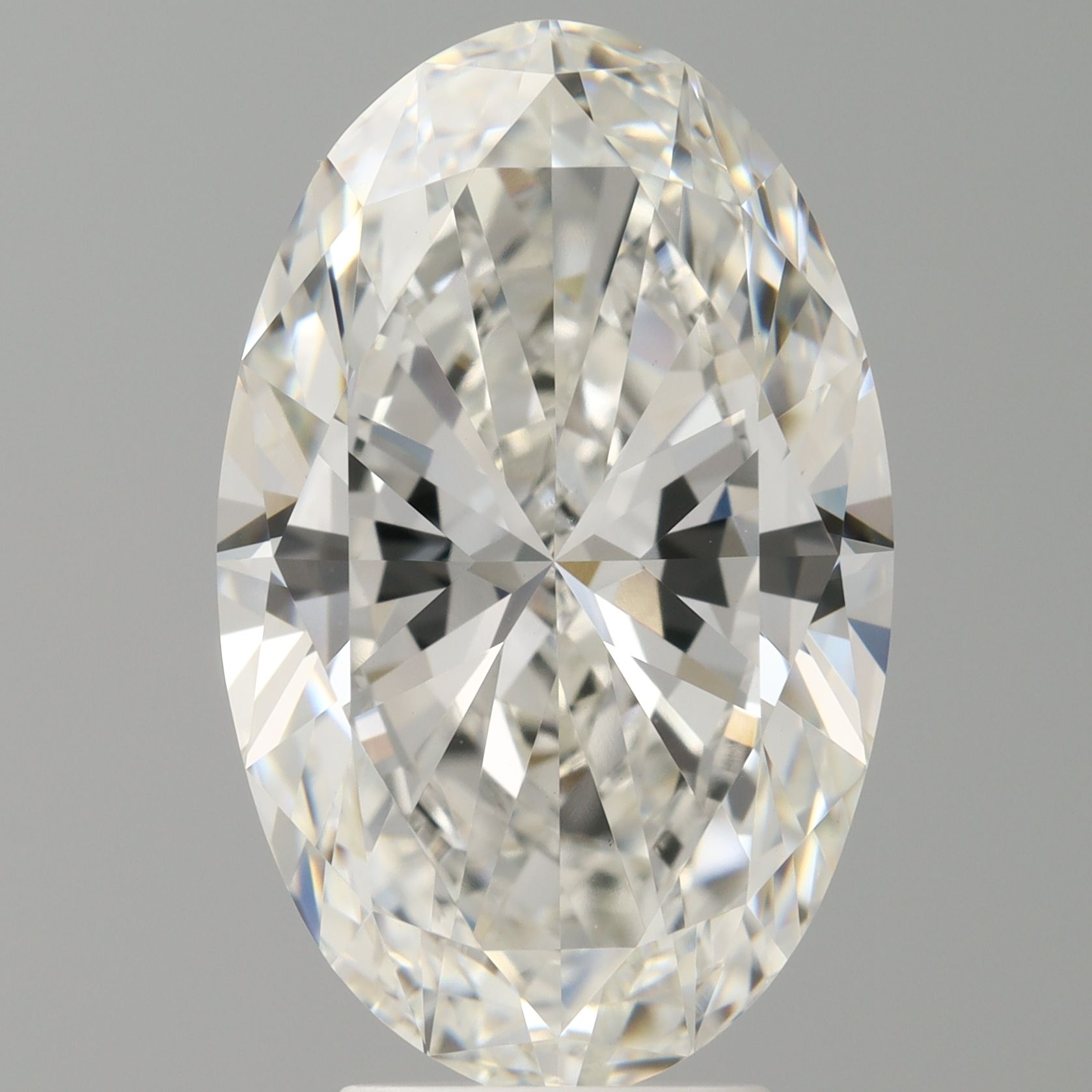 5.09 ct. oval Lab Grown Diamond front image