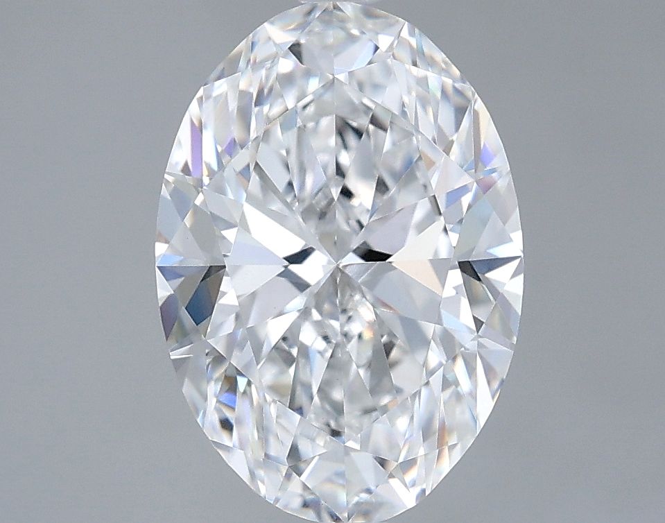 3.02 ct. oval Lab Grown Diamond front image