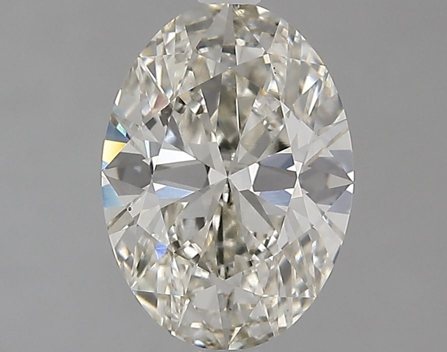 2.06 ct. oval Lab Grown Diamond front image