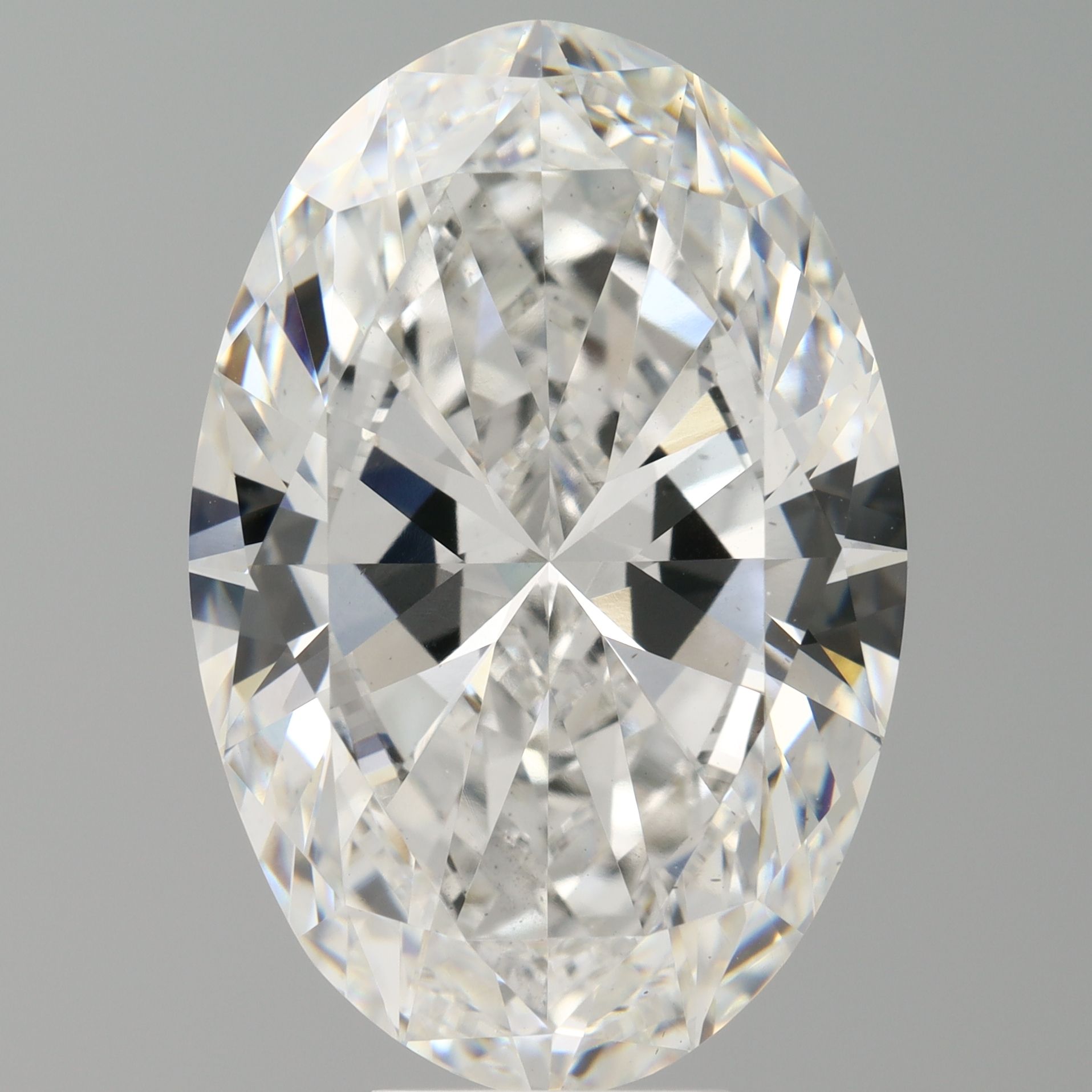 9.04 ct. oval Lab Grown Diamond front image
