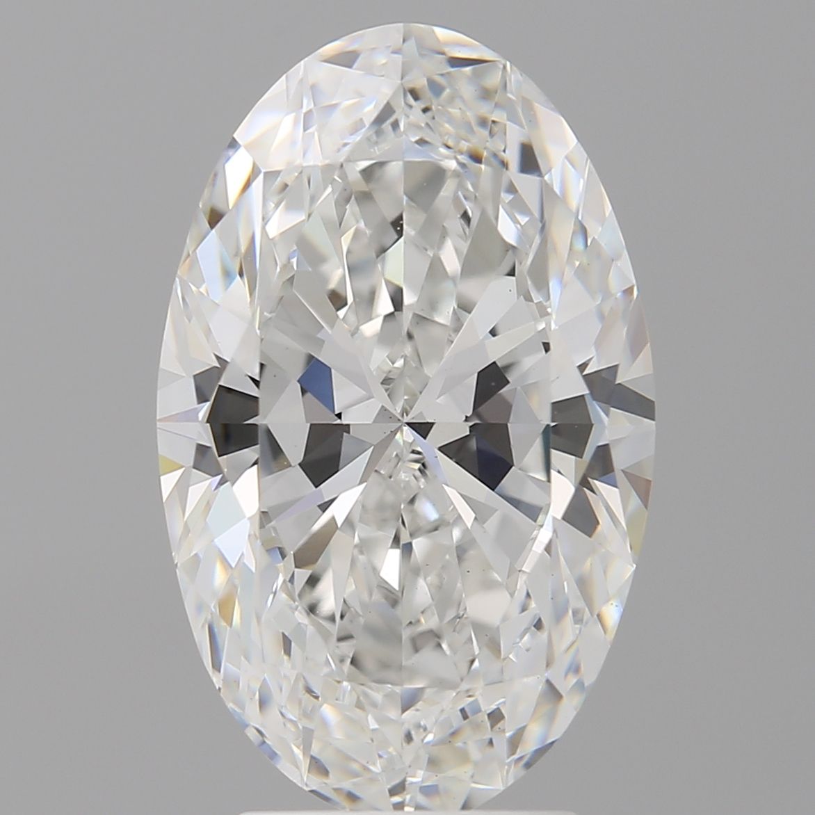 4.04 ct. oval Lab Grown Diamond front image