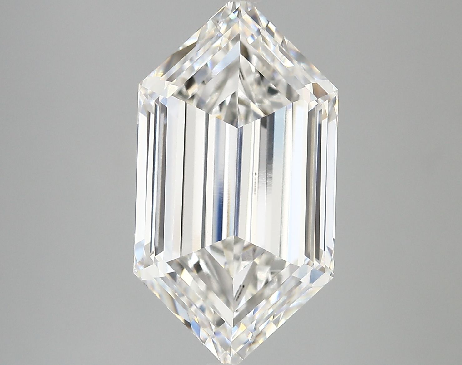 6.78 ct lab-grown Hexagonal Diamond