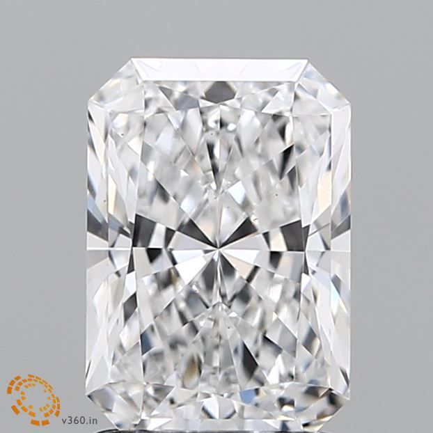 1.78 ct. radiant Lab Grown Diamond front image