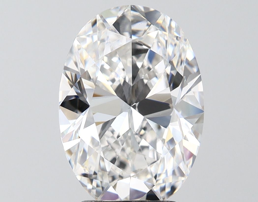 4.08 ct. oval Lab Grown Diamond front image