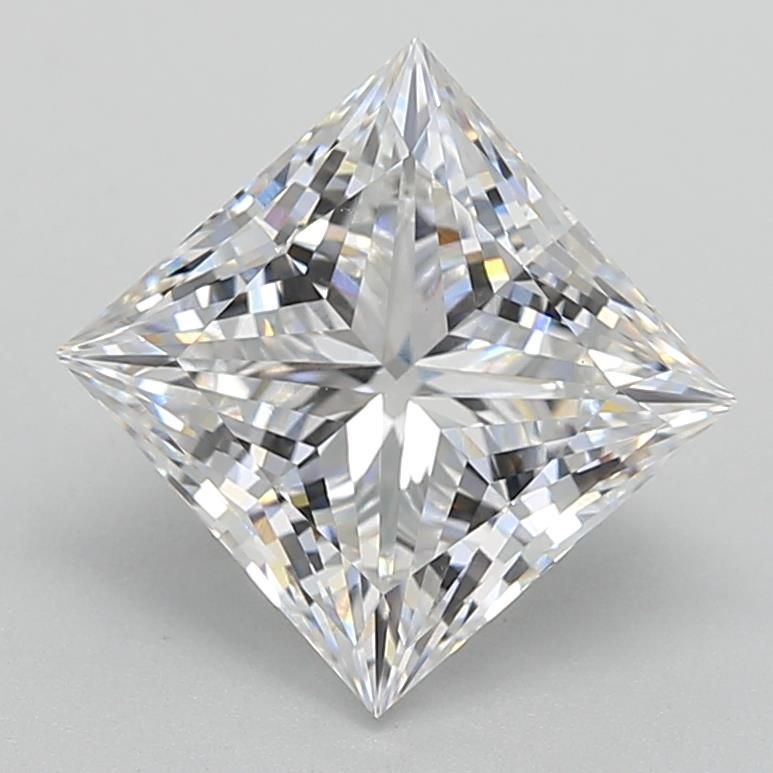 2.85 ct. princess Lab Grown Diamond front image