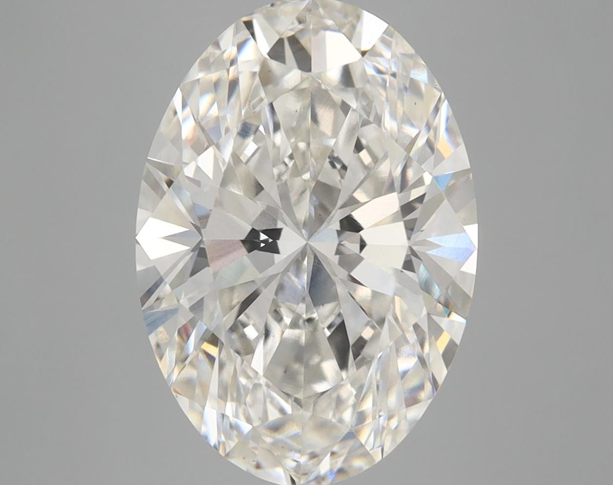 5.06 ct. oval Lab Grown Diamond front image