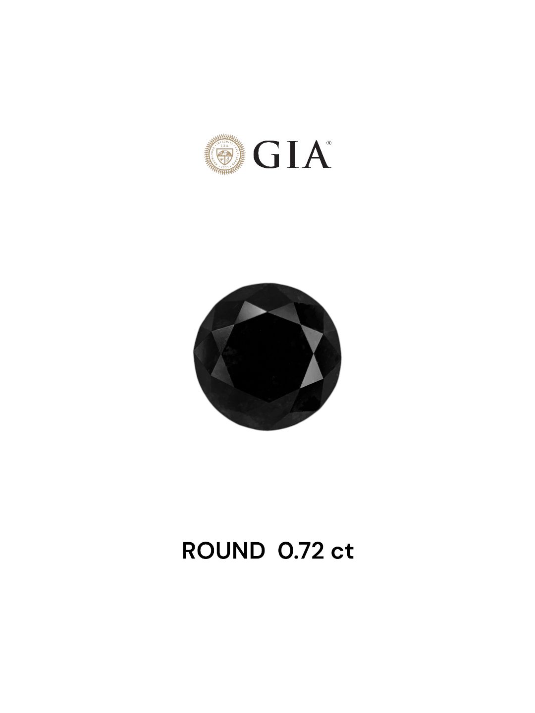 0.72 ct Round diamond