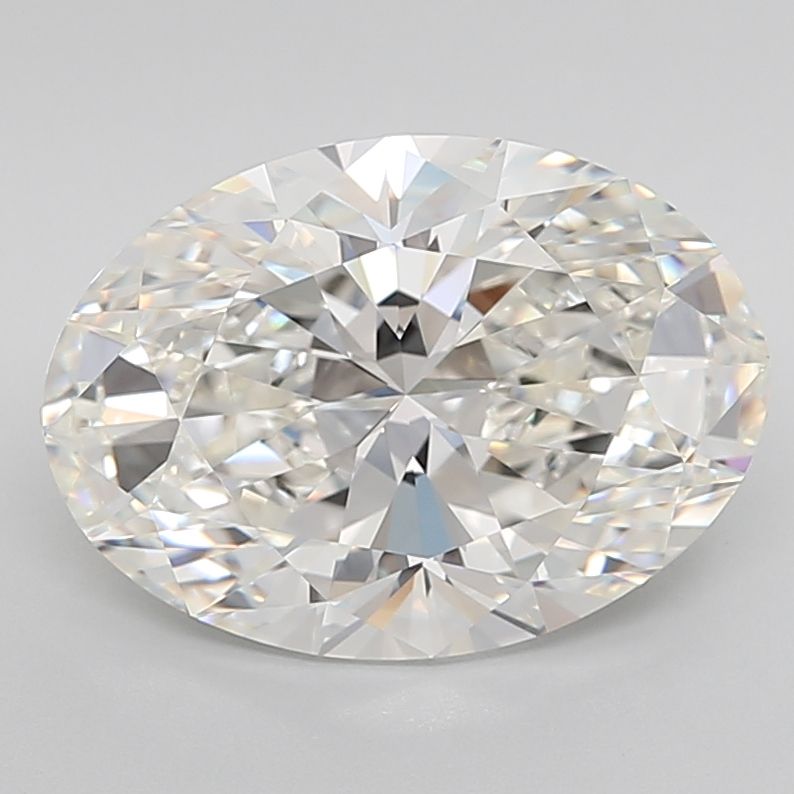 7.01 ct. oval Lab Grown Diamond front image