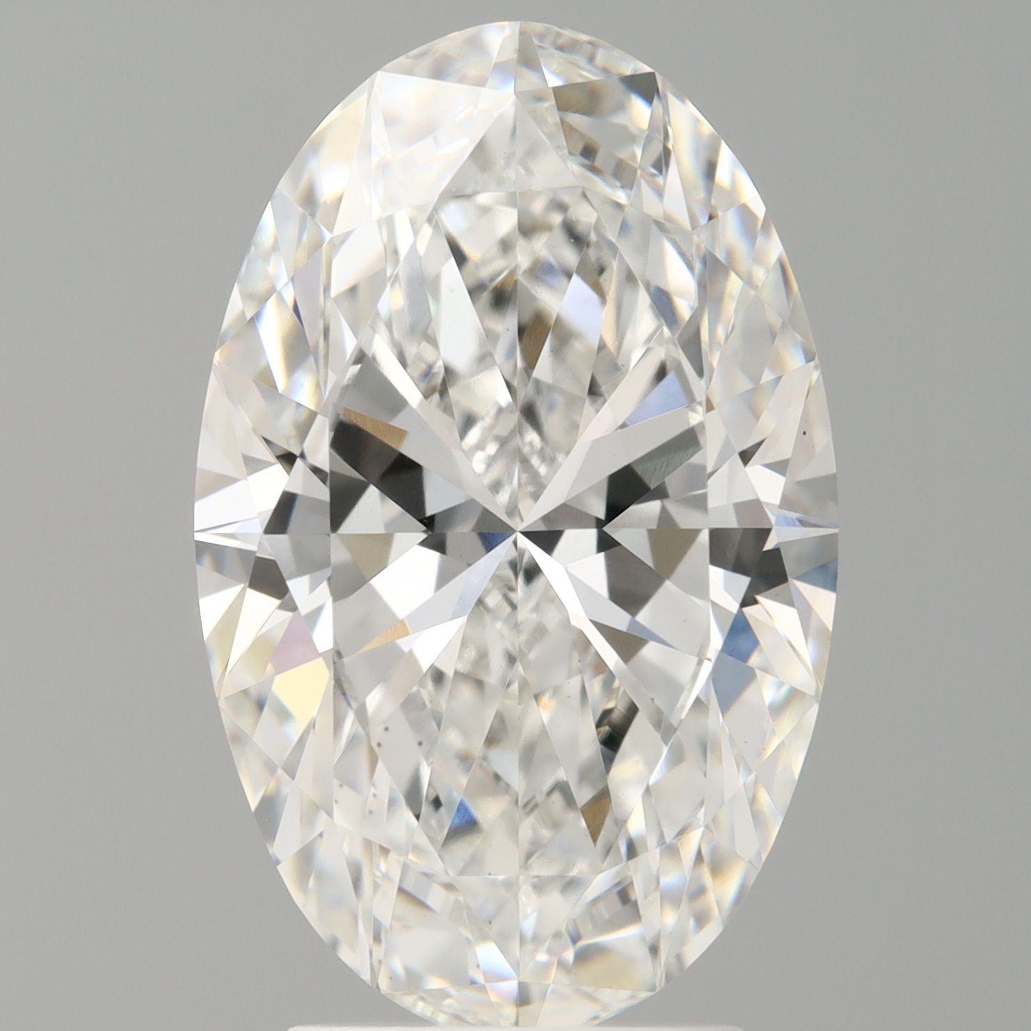 3.60 ct. oval Lab Grown Diamond front image