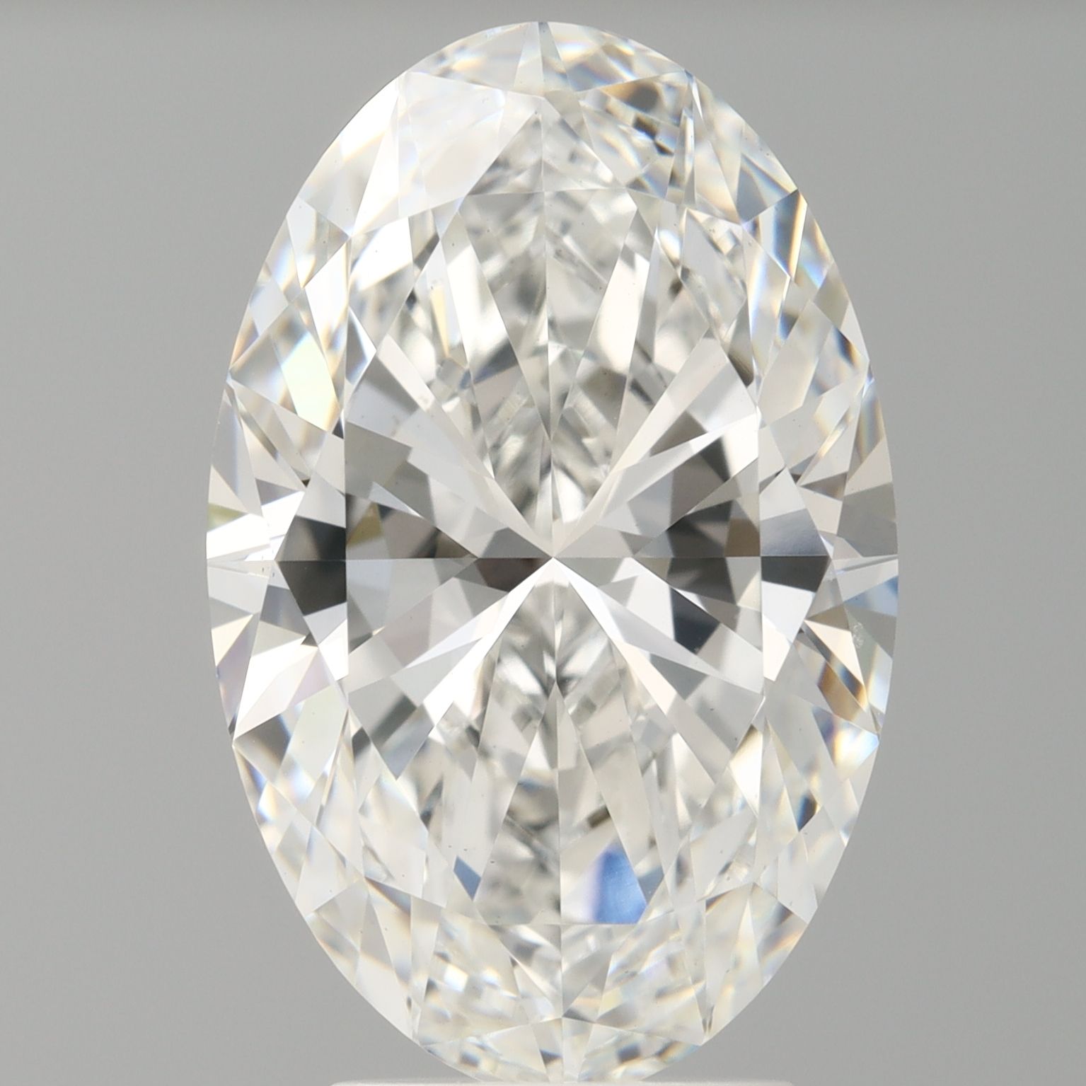 4.06 ct. oval Lab Grown Diamond front image