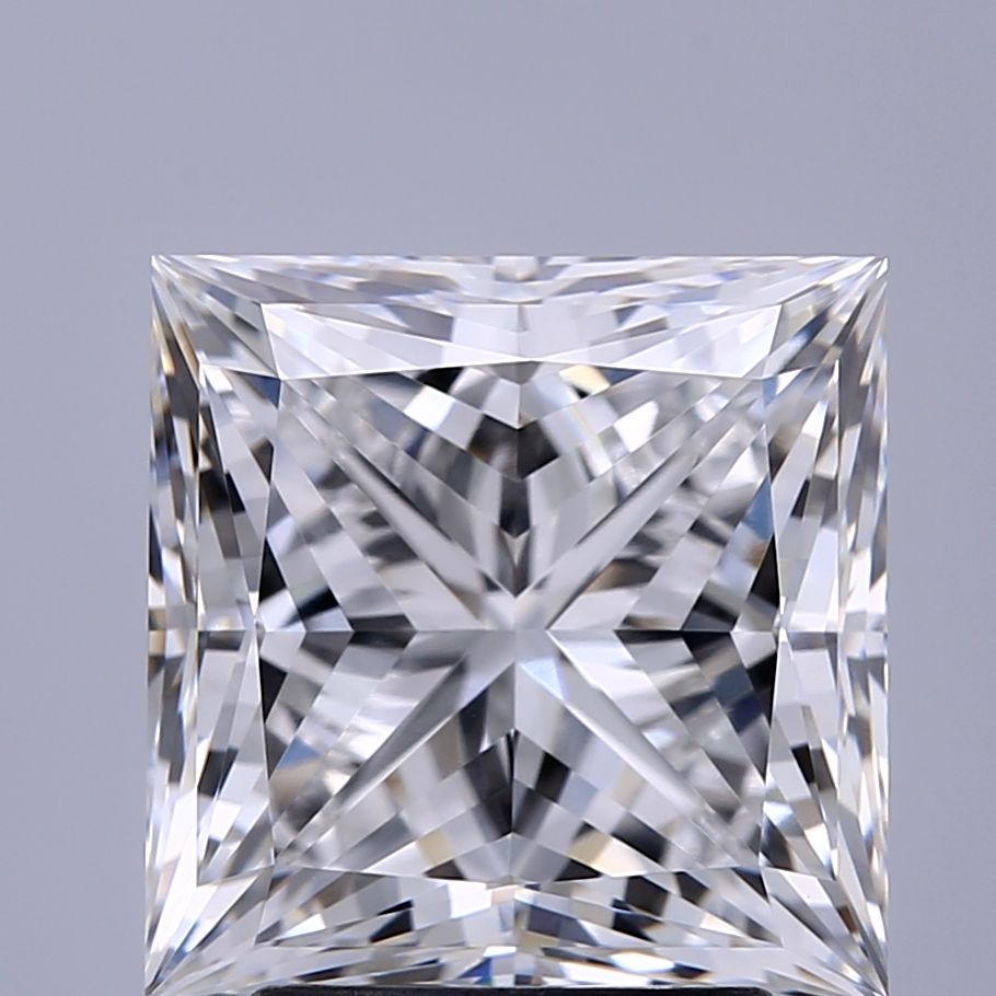 3.09 ct. princess Lab Grown Diamond front image