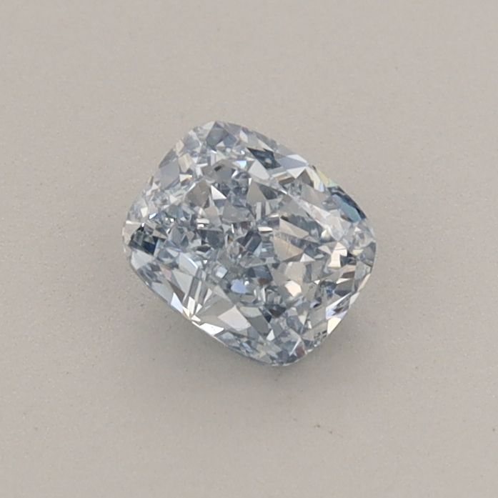 0.44 CT Fancy Intense Blue CUSHION MODIFIED