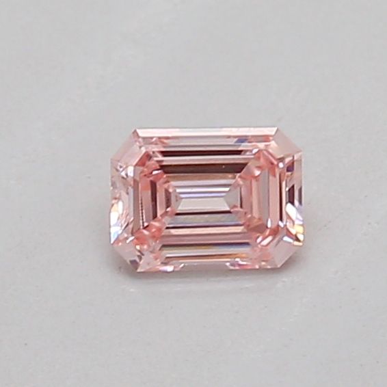0.14 CT Fancy Intense Pink EMERALD