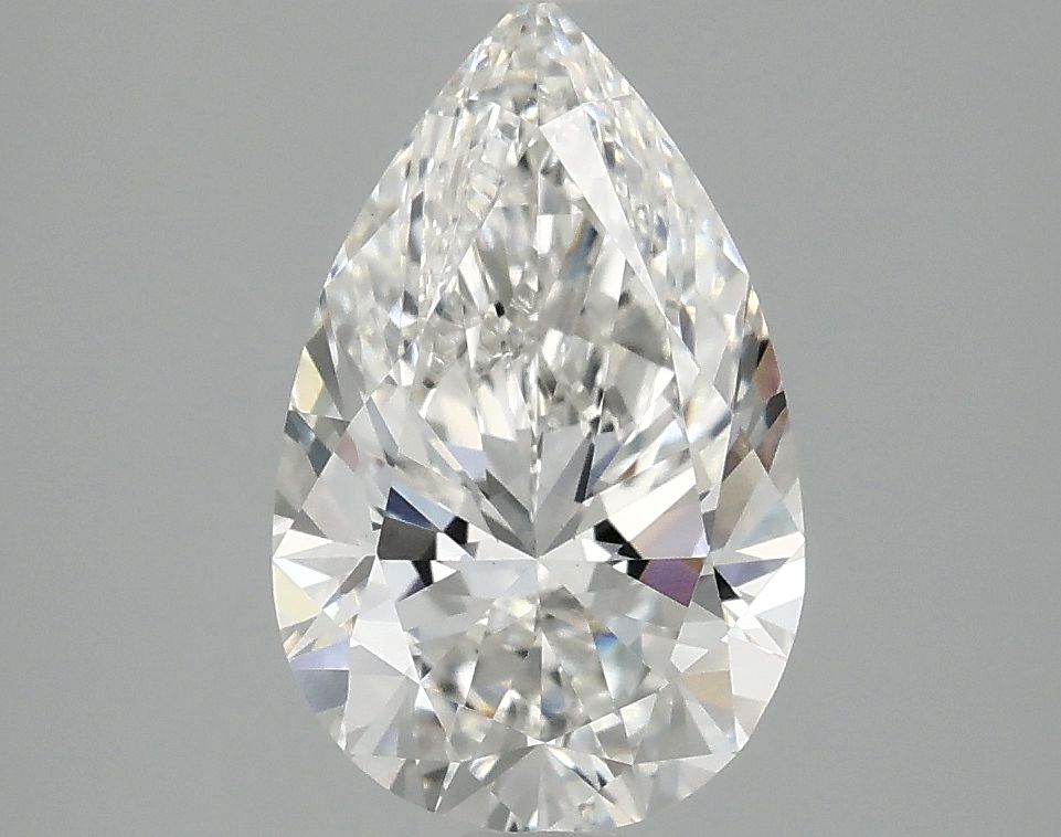 2.10 ct. pear Lab Grown Diamond front image
