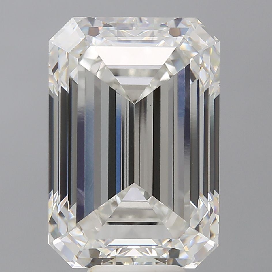 11.09 ct. emerald Lab Grown Diamond front image