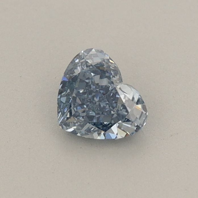 0.33 CT Fancy Intense Blue HEART