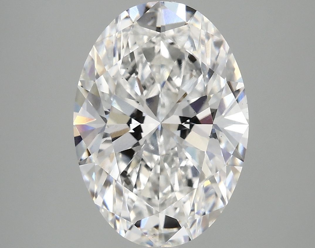 3.88 ct. oval Lab Grown Diamond front image